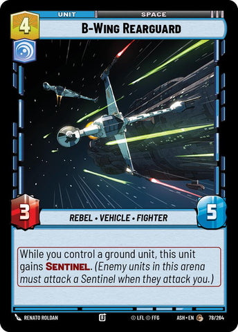 B-Wing Rearguard (78/264) (78/264) [Ashes of the Empire] - The Mythic Store | 24h Order Processing