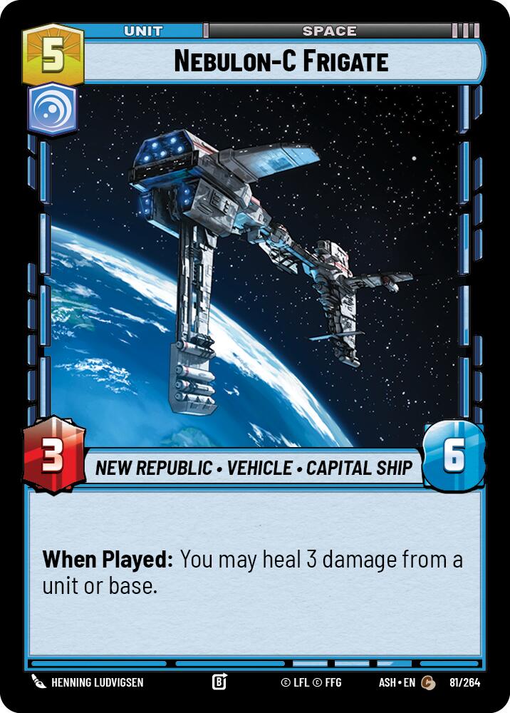 Nebulon-C Frigate (81/264) (81/264) [Ashes of the Empire] - The Mythic Store | 24h Order Processing