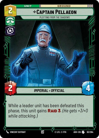 Captain Pellaeon - Plotting from the Shadows (93/264) (93/264) [Ashes of the Empire] - The Mythic Store | 24h Order Processing