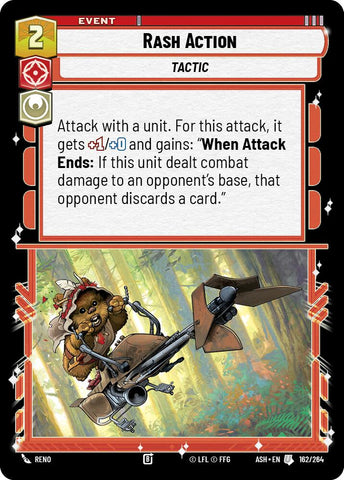 Rash Action (162/264) (162/264) [Ashes of the Empire] - The Mythic Store | 24h Order Processing