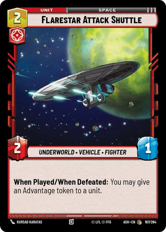 Flarestar Attack Shuttle (167/264) (167/264) [Ashes of the Empire] - The Mythic Store | 24h Order Processing