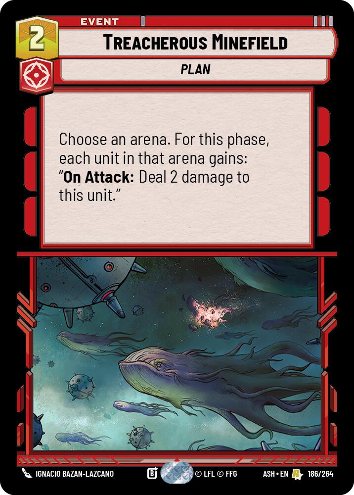 Treacherous Minefield (186/264) (186/264) [Ashes of the Empire] - The Mythic Store | 24h Order Processing