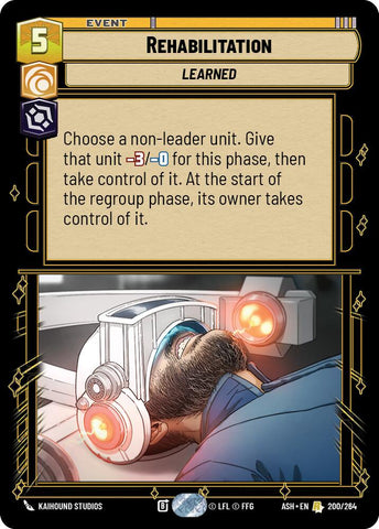 Rehabilitation (200/264) (200/264) [Ashes of the Empire] - The Mythic Store | 24h Order Processing