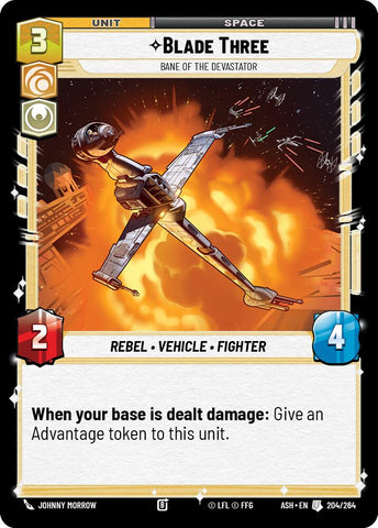 Blade Three - Bane of the Devastator (204/264) (204/264) [Ashes of the Empire] - The Mythic Store | 24h Order Processing