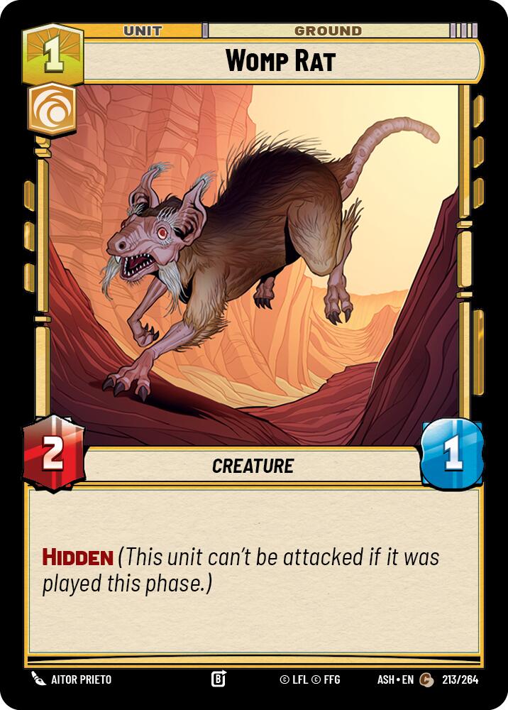 Womp Rat (213/264) (213/264) [Ashes of the Empire] - The Mythic Store | 24h Order Processing