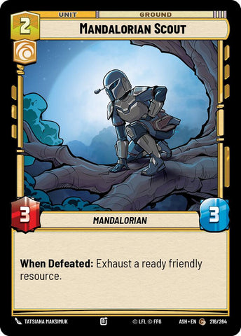 Mandalorian Scout (216/264) (216/264) [Ashes of the Empire] - The Mythic Store | 24h Order Processing