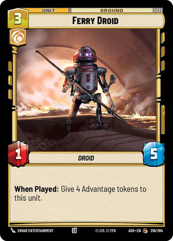 Ferry Droid (218/264) (218/264) [Ashes of the Empire] - The Mythic Store | 24h Order Processing