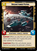 Unsanctioned Patrol (222/264) (222/264) [Ashes of the Empire] - The Mythic Store | 24h Order Processing