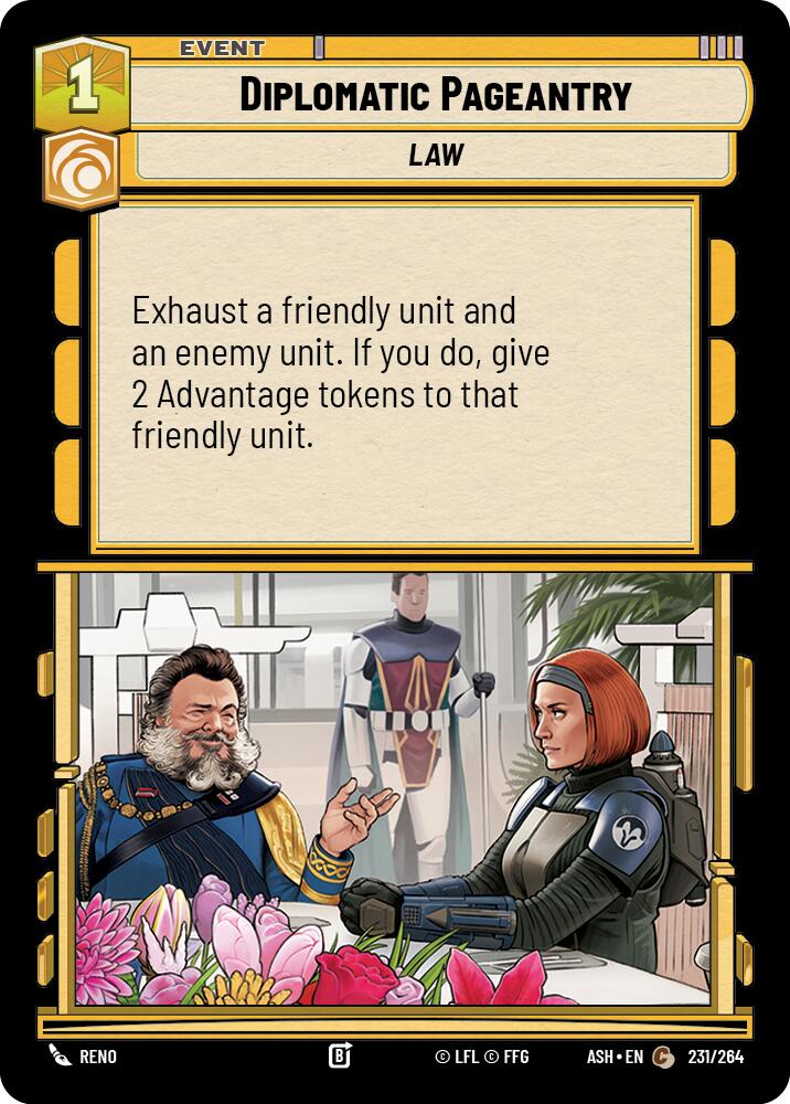 Diplomatic Pageantry (231/264) (231/264) [Ashes of the Empire] - The Mythic Store | 24h Order Processing