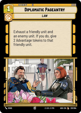 Diplomatic Pageantry (231/264) (231/264) [Ashes of the Empire] - The Mythic Store | 24h Order Processing