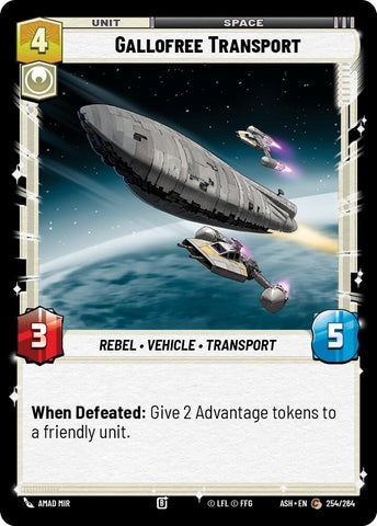 Gallofree Transport (254/264) (254/264) [Ashes of the Empire] - The Mythic Store | 24h Order Processing