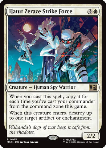 Hatut Zeraze Strike Force (Surge Foil) [Marvel Super Heroes Commander] - The Mythic Store | 24h Order Processing