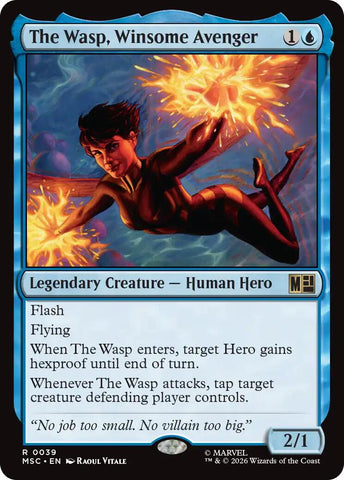 The Wasp, Winsome Avenger (Surge Foil) [Marvel Super Heroes Commander] - The Mythic Store | 24h Order Processing