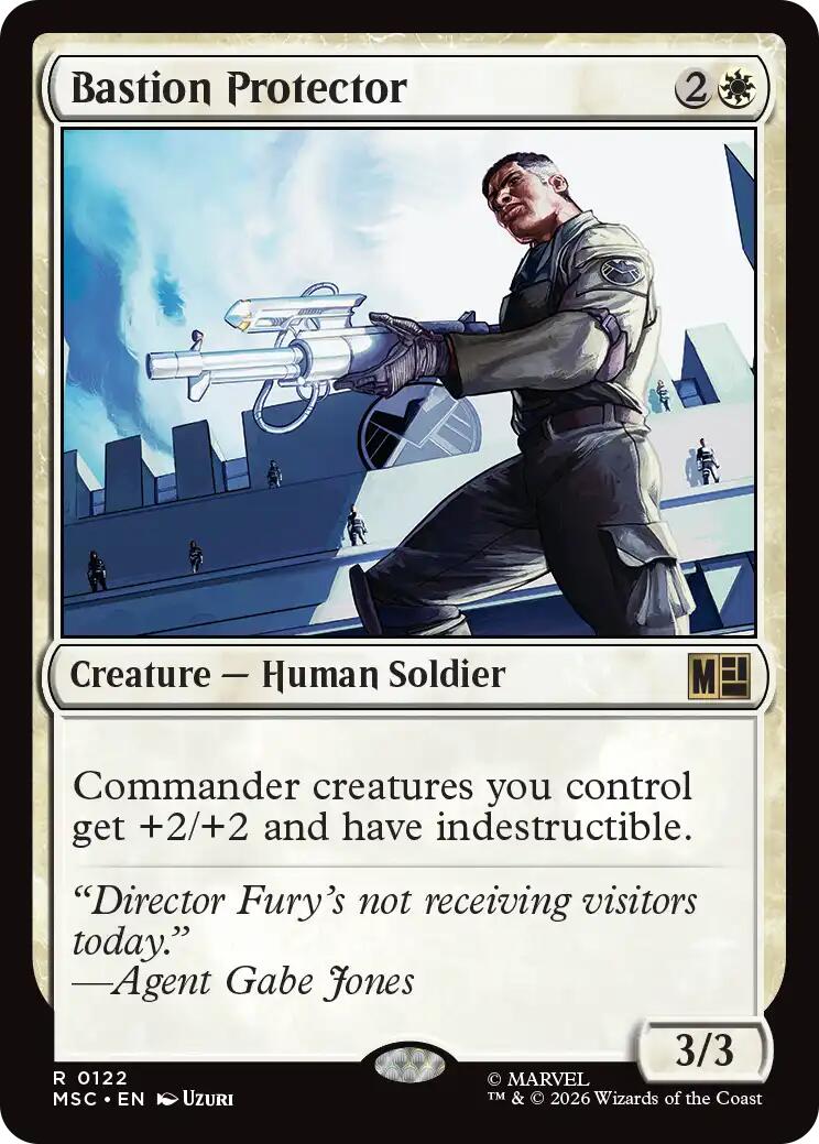 Bastion Protector (Surge Foil) [Marvel Super Heroes Commander] - The Mythic Store | 24h Order Processing