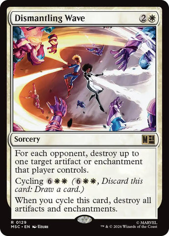 Dismantling Wave (Surge Foil) [Marvel Super Heroes Commander] - The Mythic Store | 24h Order Processing