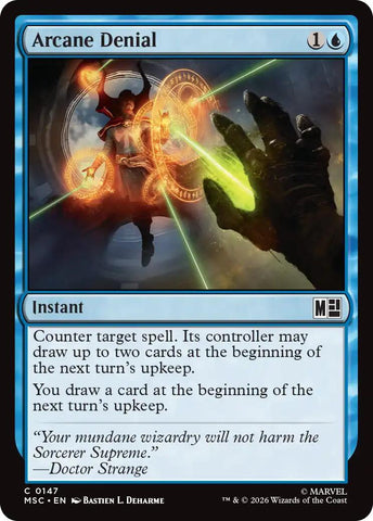 Arcane Denial (Surge Foil) [Marvel Super Heroes Commander] - The Mythic Store | 24h Order Processing