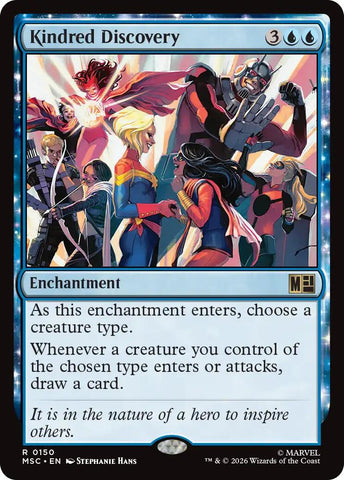 Kindred Discovery (Surge Foil) [Marvel Super Heroes Commander] - The Mythic Store | 24h Order Processing