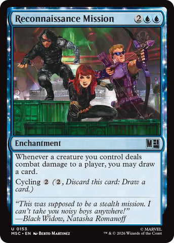 Reconnaissance Mission (Surge Foil) [Marvel Super Heroes Commander] - The Mythic Store | 24h Order Processing