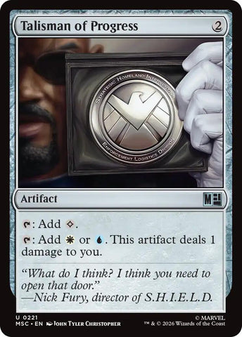 Talisman of Progress (Surge Foil) [Marvel Super Heroes Commander] - The Mythic Store | 24h Order Processing