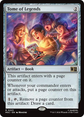 Tome of Legends (Surge Foil) [Marvel Super Heroes Commander] - The Mythic Store | 24h Order Processing