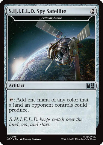 S.H.I.E.L.D. Spy Satellite - Fellwar Stone (Surge Foil) [Marvel Super Heroes Commander] - The Mythic Store | 24h Order Processing