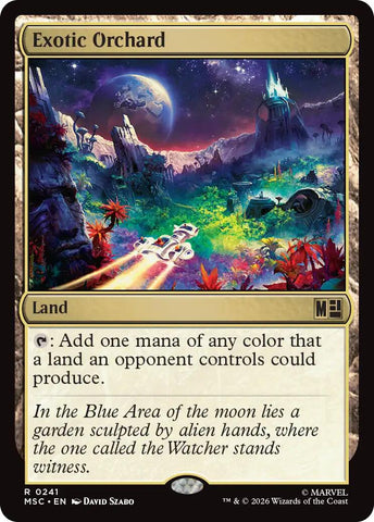 Exotic Orchard (Surge Foil) [Marvel Super Heroes Commander] - The Mythic Store | 24h Order Processing