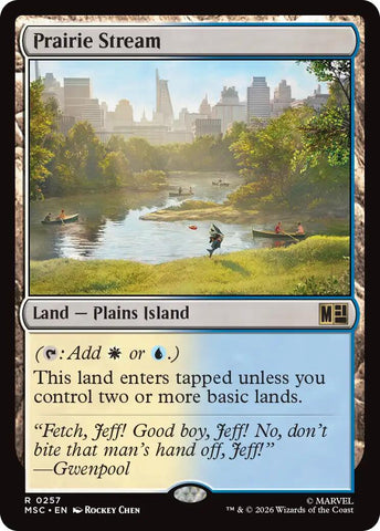 Prairie Stream (Surge Foil) [Marvel Super Heroes Commander] - The Mythic Store | 24h Order Processing