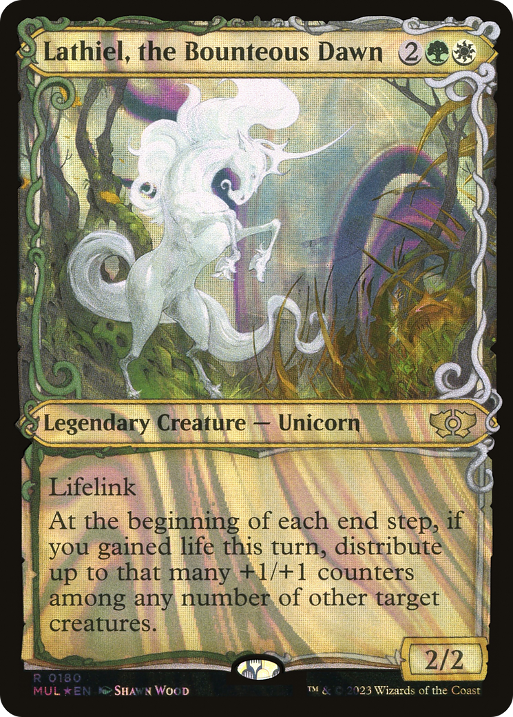 Lathiel, the Bounteous Dawn (Halo Foil) [Multiverse Legends] - The Mythic Store | 24h Order Processing