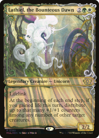 Lathiel, the Bounteous Dawn (Halo Foil) [Multiverse Legends] - The Mythic Store | 24h Order Processing