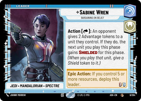 Sabine Wren - Bargaining on Belief (6/264) (6/264) [Ashes of the Empire] - The Mythic Store | 24h Order Processing
