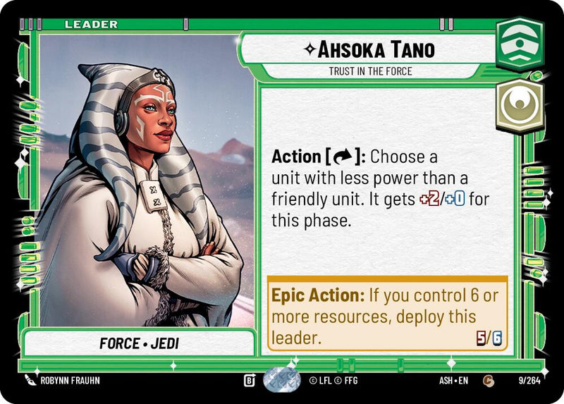 Ahsoka Tano - Trust in the Force (9/264) (9/264) [Ashes of the Empire] - The Mythic Store | 24h Order Processing
