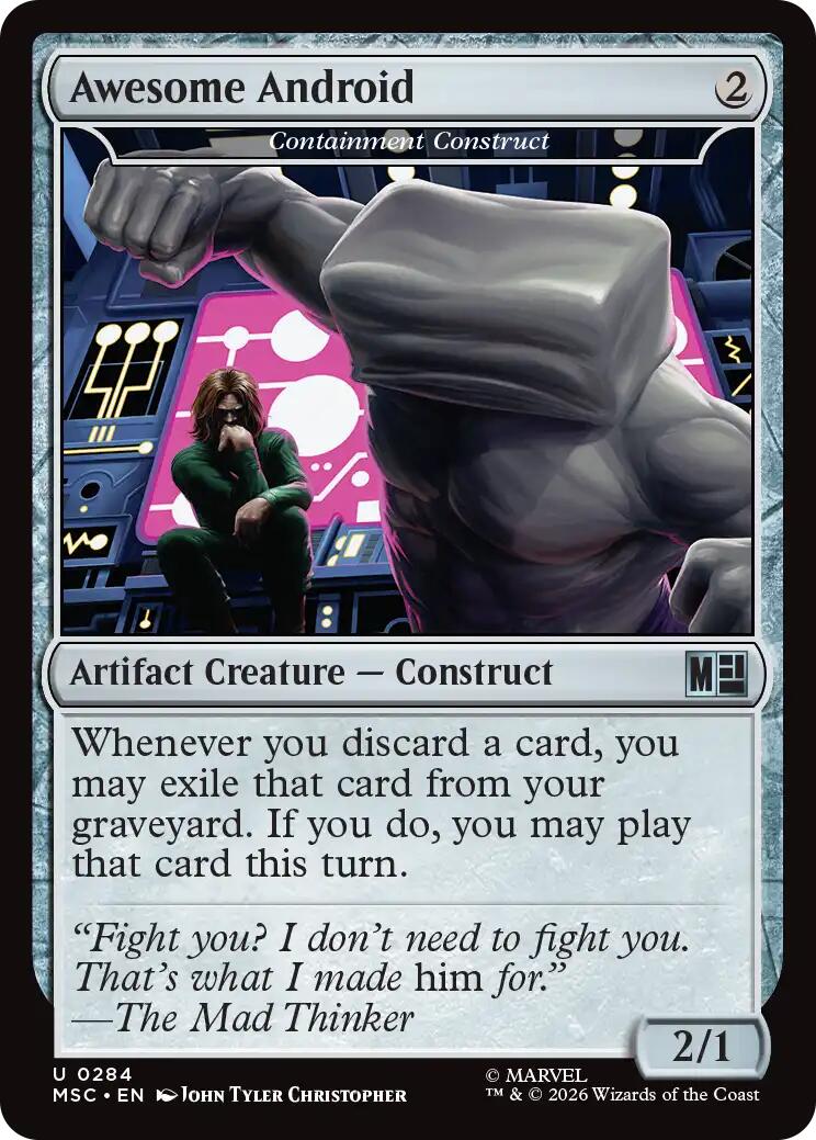 Awesome Android - Containment Construct [Marvel Super Heroes Commander] - The Mythic Store | 24h Order Processing
