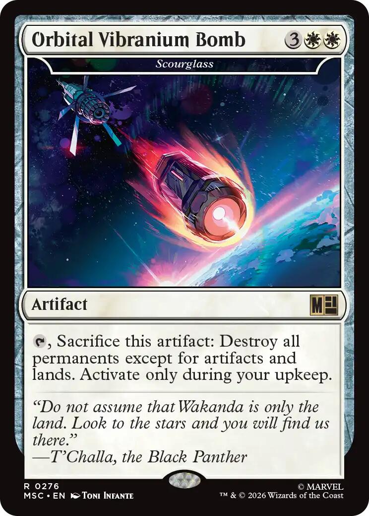 Orbital Vibranium Bomb - Scourglass [Marvel Super Heroes Commander] - The Mythic Store | 24h Order Processing