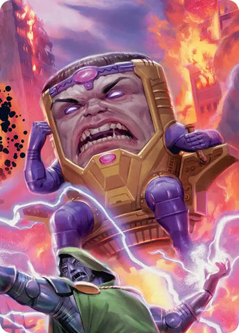 M.O.D.O.K., Evil Intellect Art Card [Marvel Super Heroes Art Series] - The Mythic Store | 24h Order Processing