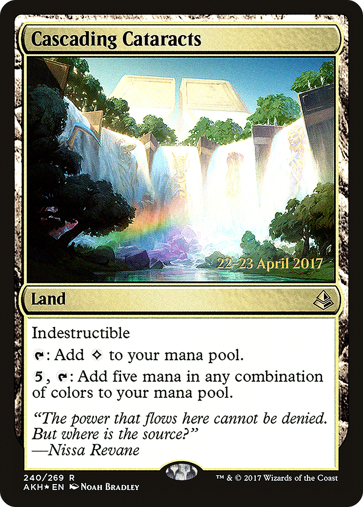 Cascading Cataracts [Amonkhet Prerelease Promos] - The Mythic Store | 24h Order Processing