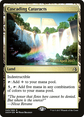 Cascading Cataracts [Amonkhet Prerelease Promos] - The Mythic Store | 24h Order Processing