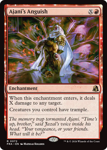 Ajani's Anguish [Reality Fracture] - The Mythic Store | 24h Order Processing