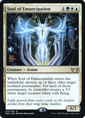 Soul of Emancipation [Streets of New Capenna Prerelease Promos] - The Mythic Store | 24h Order Processing