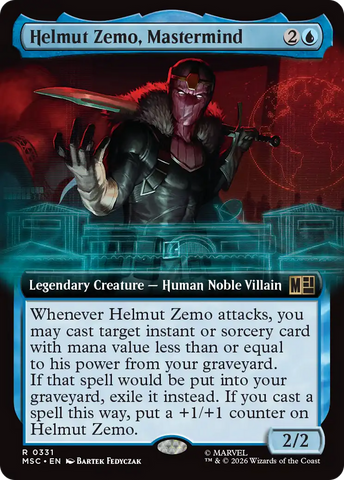 Helmut Zemo, Mastermind (Extended Art) [Marvel Super Heroes Commander] - The Mythic Store | 24h Order Processing