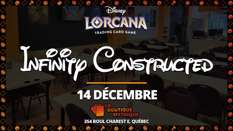 Lorcana Infinity Weekend (14 Décembre) Ticket - The Mythic Store | 24h Order Processing