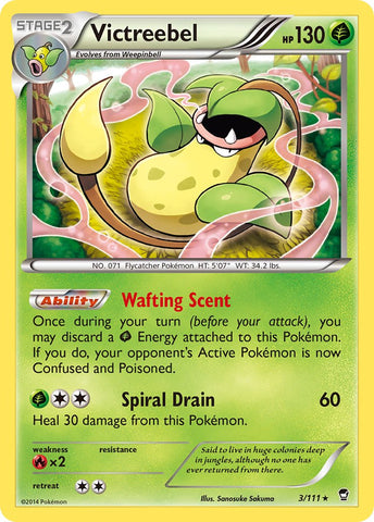 Victreebel (3/111) (Theme Deck Exclusive) [XY: Furious Fists] - The Mythic Store | 24h Order Processing