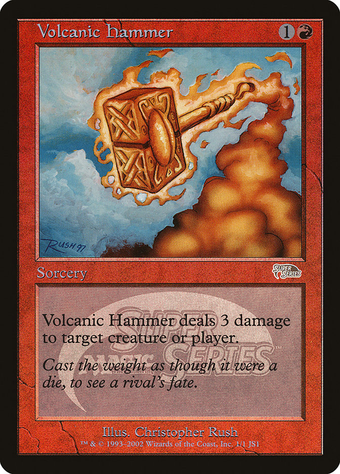 Volcanic Hammer [Junior Super Series] - The Mythic Store | 24h Order Processing