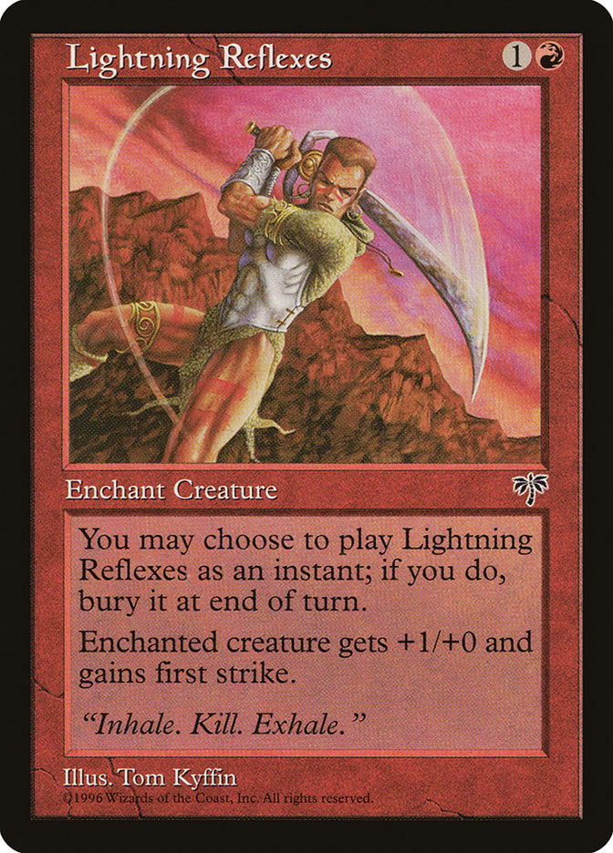 Lightning Reflexes [Mirage] - The Mythic Store | 24h Order Processing