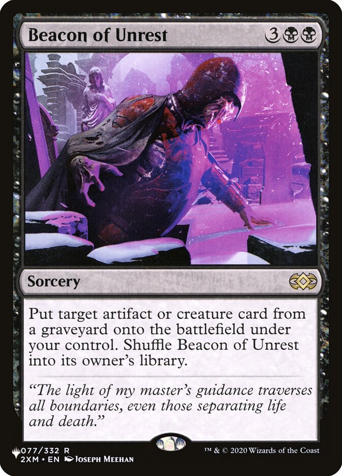 Beacon of Unrest [The List] - The Mythic Store | 24h Order Processing