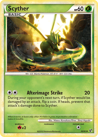 Scyther (36/90) [HeartGold & SoulSilver: Undaunted] - The Mythic Store | 24h Order Processing