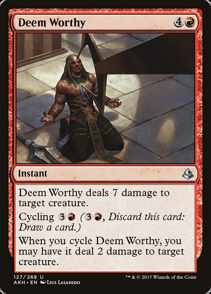 Deem Worthy [Amonkhet] - The Mythic Store | 24h Order Processing