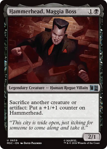 Hammerhead, Maggia Boss [Marvel Super Heroes Commander] - The Mythic Store | 24h Order Processing