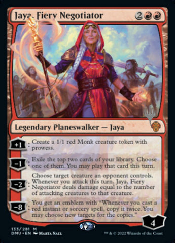 Jaya, Fiery Negotiator (Promo Pack) [Dominaria United Promos] - The Mythic Store | 24h Order Processing