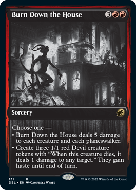 Burn Down the House [Innistrad: Double Feature] - The Mythic Store | 24h Order Processing