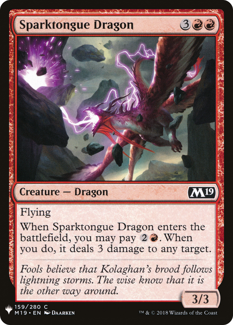 Sparktongue Dragon [Mystery Booster] - The Mythic Store | 24h Order Processing